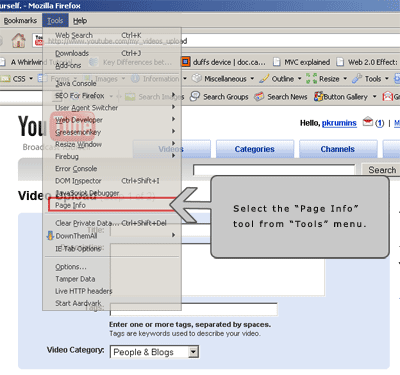 firefoxâ€™s page info built in tool