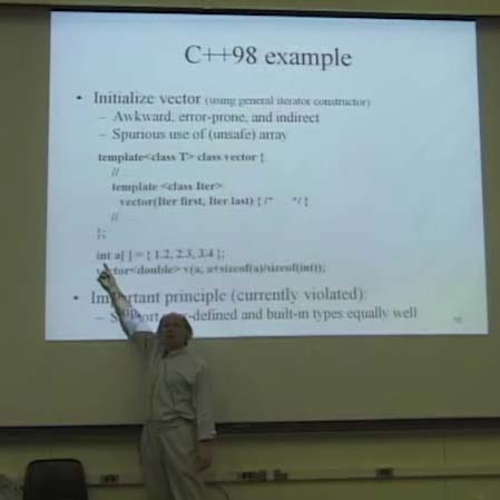 bjarne vector initialization mistake int double