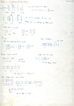 MIT Linear Algebra, Lecture 3: Matrix Multiplication and Inverse Matrices
