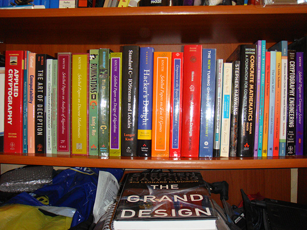 essay on books on my bookshelf